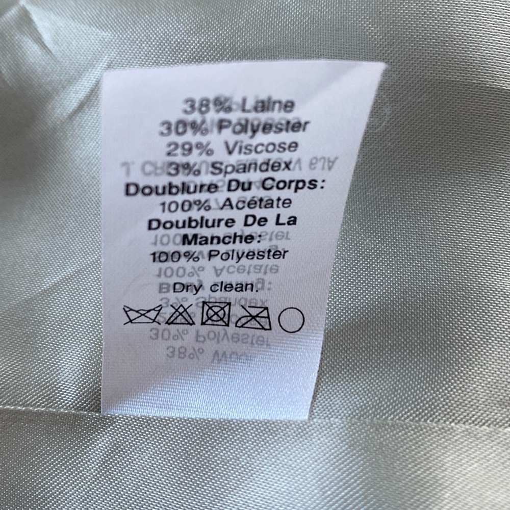 J. Crew Schoolboy Wool Blend Blazer/Suit Jacket - Size 0 - Picture 7 of 10